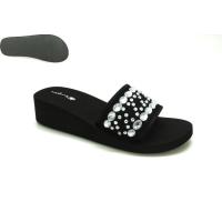 Buy cheap Fashion Adult Sliders Woman House Slipper Lady Black Sandal High Heel product
