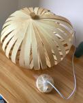 Nordic solid wooden chandelier Living room Bedroom bamboo pendant light(WH-WP-39