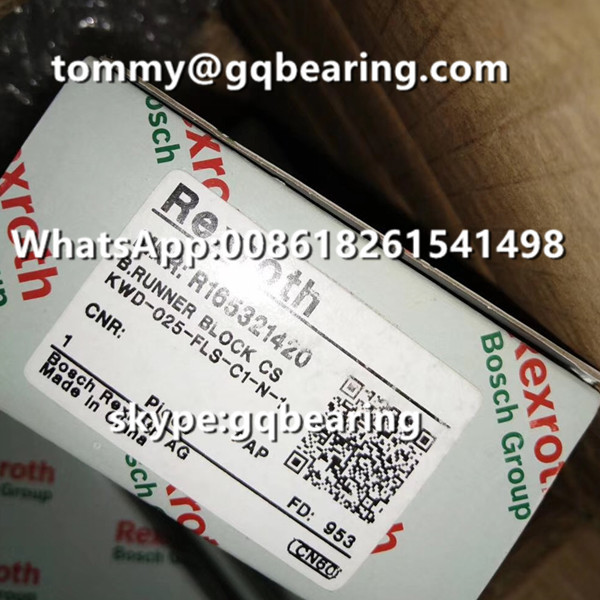 Rexroth R185143110 Steel Material Wide Flange Linear Block Size 45 120x150x51
