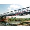 Buy cheap Prefabricated Delta Assembly Modular Steel Truss Bridge With Concrete Deck High Stiffness from wholesalers