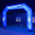 Advertising Sports Event UV Printing Custom Logo Air Arches