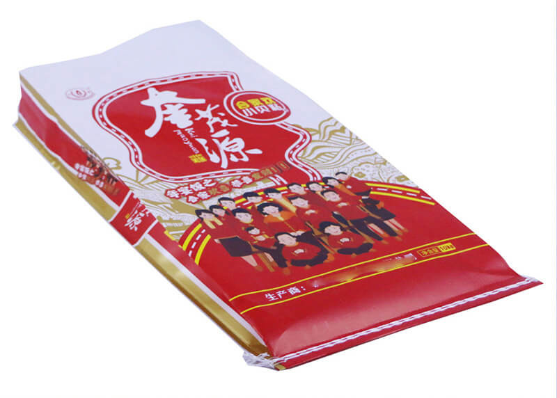 High Strength Biodegradable Plastic Woven Bag , Popcorn Packaging Bags Matt Lamination