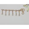 Buy cheap Rhinestones Boot Chains Bracelets , High Heel Shoe Jewelry Chains Delicate from wholesalers