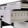Buy cheap 3 Drawers Steel Office Desk Metal Table Fireproof from wholesalers