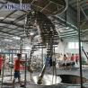 Buy cheap Large Scale Stainless Steel Sculpture Fabrication Public Art Abstract Slicing Horse from wholesalers