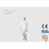 Buy cheap 55G Disposable Safety Coveralls , Protective Lightweight Breathable Coveralls from wholesalers
