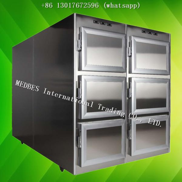 Buy cheap Hospital Stainless Steel Mortuary Freezer Corpse Refrigerator Corpse Freezer with Six Body Chamber from wholesalers