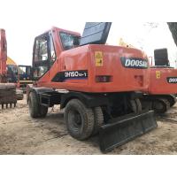 Buy cheap 2010 Year Used Wheeled Excavators DOOSAN DH150W-7 96KW Engine Well Maintenance product