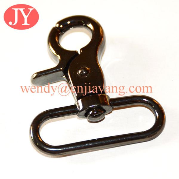 Buy cheap jiayang metal gun color trigger snap hook for leather handbags from wholesalers