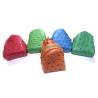 Buy cheap OEM 8.5x9CM Small Backpack Keychain , Antique Brass Plating Handmade Leather Keyring from wholesalers