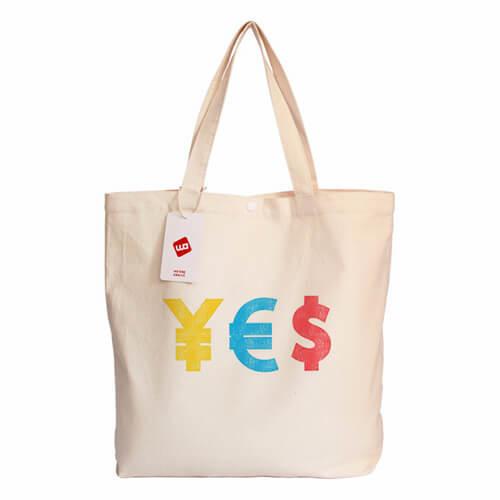Buy cheap Reusable Durable White Canvas Screen Printed Tote Bags Customized from wholesalers