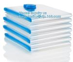 vacuum seal storage bags for down jacket coats, hand rolling vacuum bag for