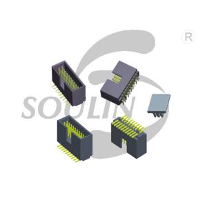 China 20p 10pin-100pin 16 Pin Double Row Box Header Connector Pitch 2.54mm Waterproof on sale