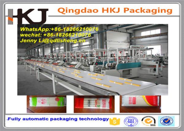 Buy cheap Stainless Steel Material Spaghetti Packaging Machine With Four Lines 14.5KW Power from wholesalers