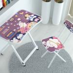 Buy cheap Foldable MDF Board Wooden Metal Furniture Children Table And Chair Set from wholesalers