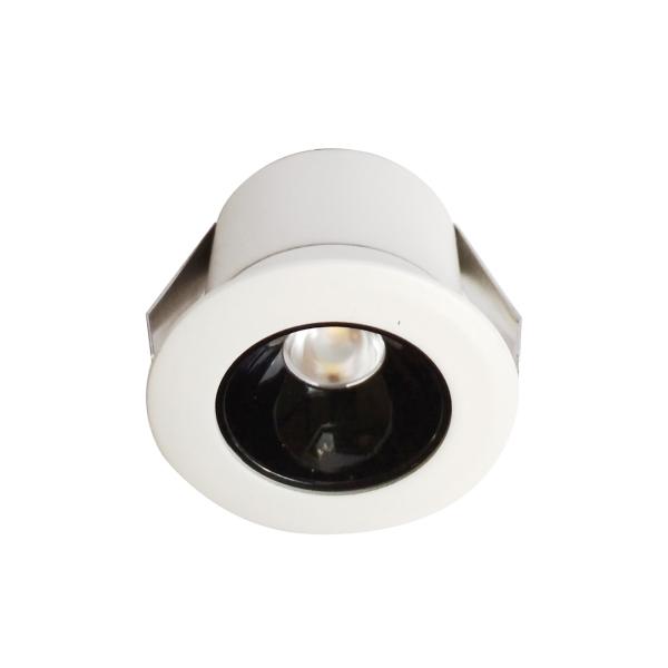 Buy cheap 3W recessed led mini spotlight white switch /triac dimmable led spotlight 1W 2W 30mm diameter recessed downlight from wholesalers