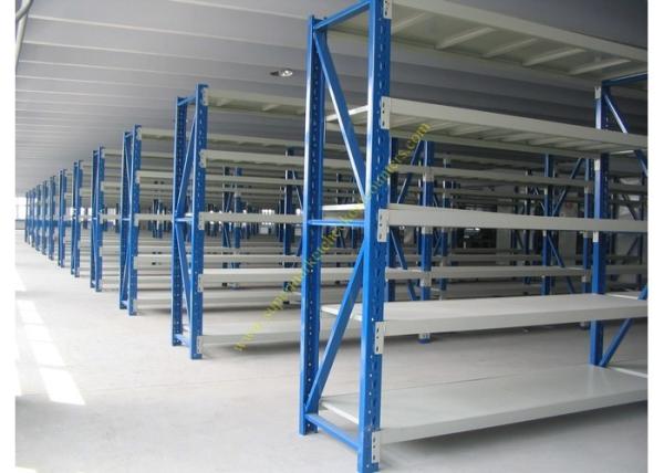 Buy cheap Industrial Warehouse Storage Racks / Steel Metal Display Shelf Rack from wholesalers