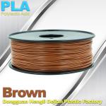 Brown PLA Filament 3D Printer Materials 1kg / spool