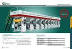 Rotogravure Printing Machine for PVC