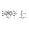 Buy cheap 1000V DC 2 Pin 3Pin Male Female EV Battery Connector IPXXB Waterproof from wholesalers
