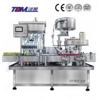 Buy cheap 2000BPH Monoblock Fillers 100ml-1L Linear Capping Machine product