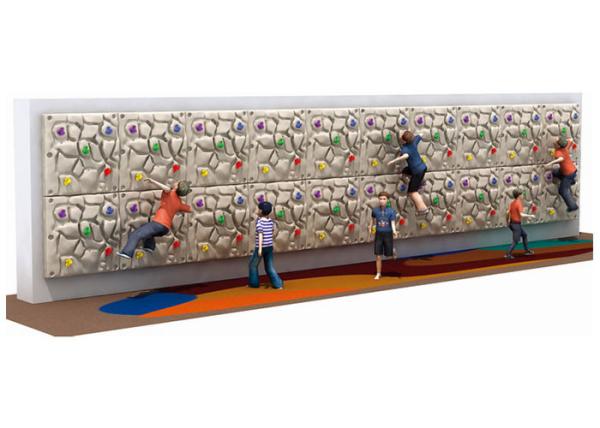 Buy cheap Eco Friendly Wooden Climbing Wall 114 Cm Length 3 Mm Thickness Custom Design from wholesalers