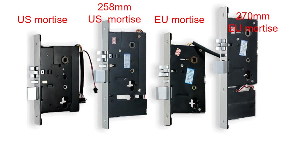 Secure Electronic Keyless Swipe Key Card RFID Hotel Door Lock with Management Software