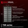 Buy cheap P3.9-7.8mm Transparent Rental LED Display 500x1000mm TSR Series 5000nits For Rental Business Or Events from wholesalers