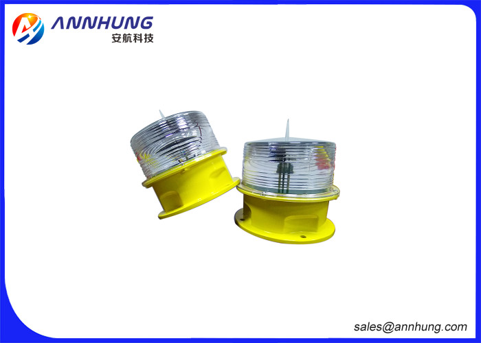 Portable Solar Airport Taxiway LED Lighting / Runway Edge Lighting
