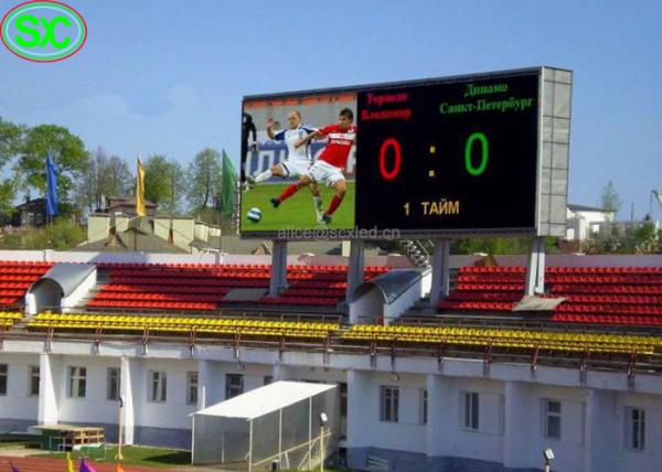 Buy cheap Soccer Scoreboard Stadium LED Displays P6 Outdoor with Nationstar LED from wholesalers