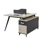 Main Material Panel/Glass/Fabric/Steel Office Workstation Desk for Custom
