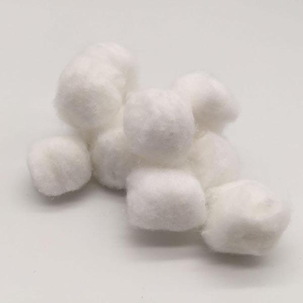 Buy cheap Disposable Organic Cotton Balls , Makeup Cotton Balls 100pcs White Color from wholesalers