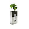 Buy cheap Stainless steel words shape flower planters pots for company name from wholesalers