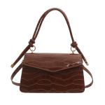PATENT LEATHER PURE COLOR QUALITY ALL-IN-ONE BAG WOMEN'S HAND BILL SHOULDER