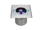 3 * 2W 6W 7W Square Deep Recessed High Power LED Inground Light 450LM
