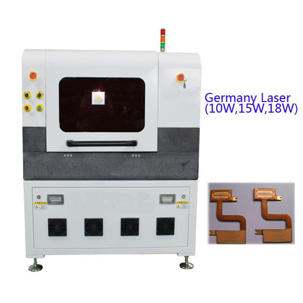 Buy cheap 18W 355nm SMT Inline Stationary Laser Depaneling Machine Stress Free from wholesalers