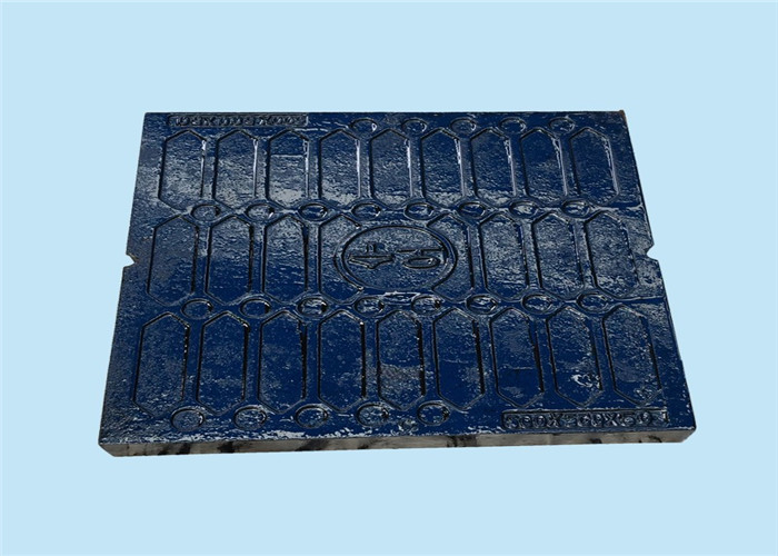 OEM Cast Iron Manhole Drain Cover Corrosion Resistance For Sidewalk / Airport
