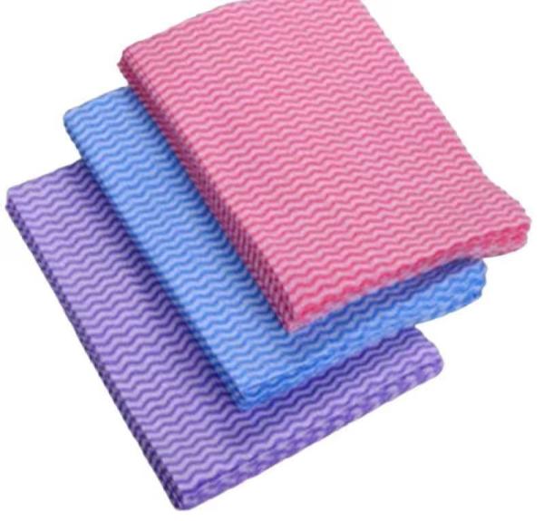 Buy cheap ISO Home Disposable Cleaning Rags , Kitchen Floor Spunlace Non Woven Fabric from wholesalers