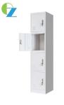 Modern Style Steel Office Lockers 4 Door Metal Lockers Corrosion Protection