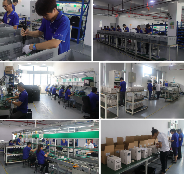Compact VFD Frequency Inverter Advanced Vector Control IP20 Protection Level