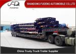 Heavy Duty 40-60 Ton Low Bed Semi Trailer Excavator Truck Trailer