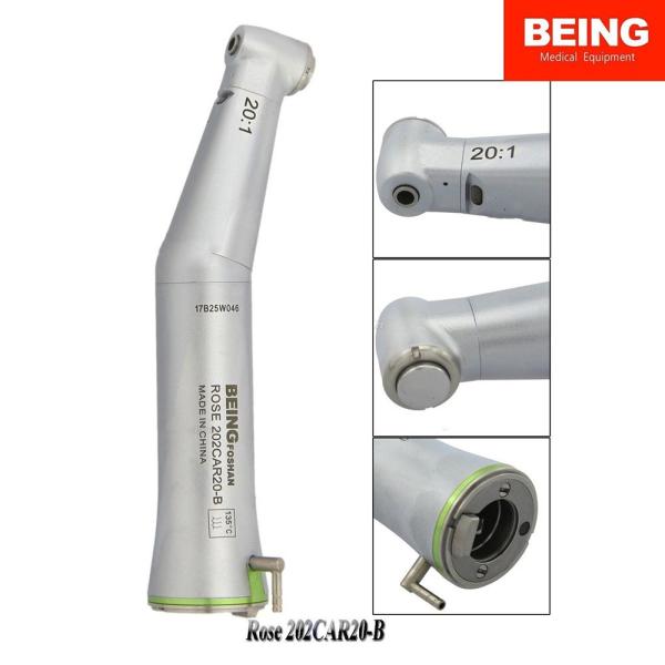 Buy cheap BEING 20:1 Dental Fiber Optic implant Surgery Contra Angle Handpiece from wholesalers