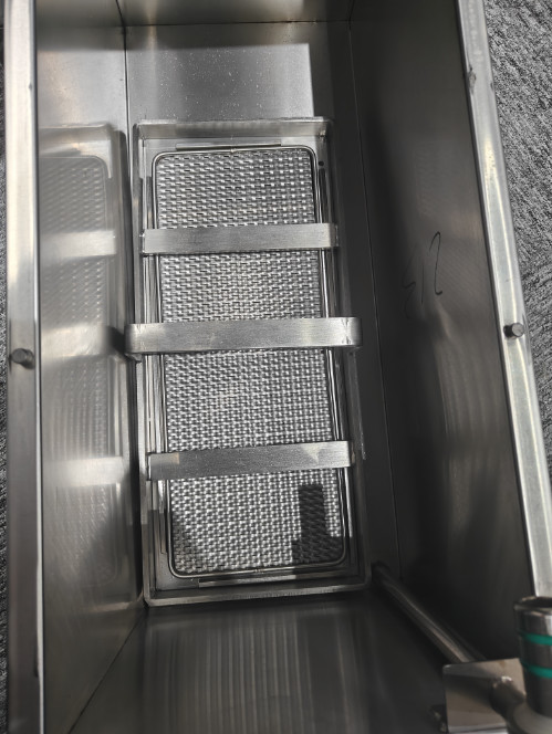 One Pot Two Baskets Smart Touchscreen Panel 14KW 380V Electric Open Deep Fryer