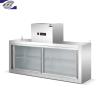 Buy cheap 180W Stainless Steel Kitchen Fridge Freezer 140L Anticorrosive Wall Mounted from wholesalers