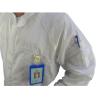 Buy cheap 2.5mm Grid 98% 99% Polyester Antistatic ESD Coverall from wholesalers