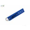 Buy cheap Fashionable Embroidered Woven Keychain With Metal Ring For Motorcycle from wholesalers