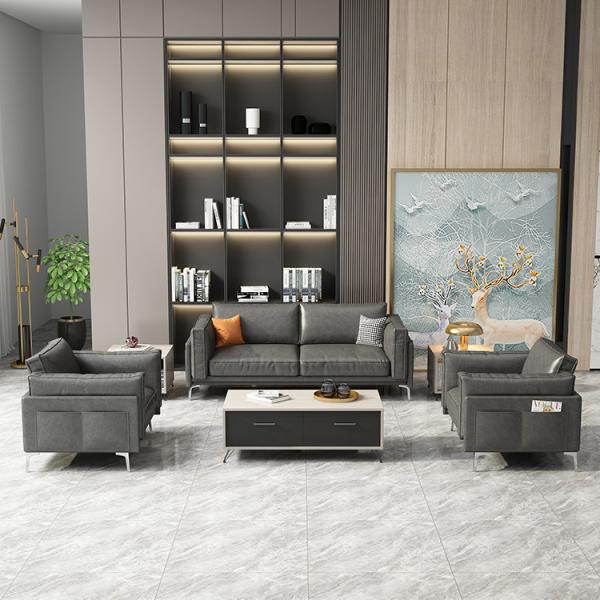 Buy cheap Modern Comfortable Modern Sofa For Office Reception Fabric Material OEM from wholesalers