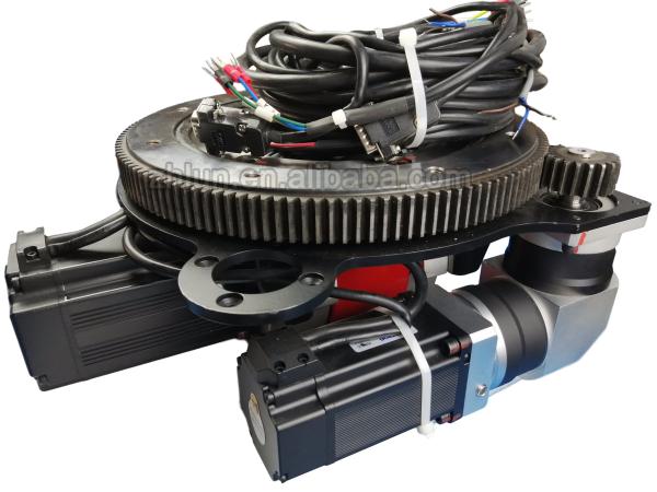 Buy cheap ZL-160 Double Support AGV Drive Wheel Built In planetary gear reducer from wholesalers