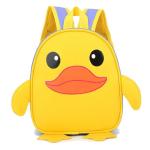 Yellow Duck Shape Children School Bag Suitable For Daily School Life
