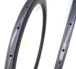 hot sale light bike carbon rims 50mm clincher rims 25mm width with Basalt